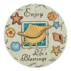 Enjoy Life's Blessings Stepping Stone - Garden Decor with Inspirational Quote
