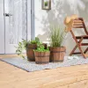 Apple Barrel Planters Trio