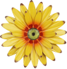 Sunflower Decor 11" Metal Flower Wall Decor for Indoor Outdoor, Sunflower Kitchen Decor Floral Metal Wall Art, Sunflower Wall Decor for Bathroom