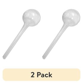 (2 pack)12 inch Round Plastic Self Watering Globe for Planters