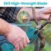 4-in-1 Pole Pruning Shears, Electric Pruning Shears & pole saws for tree trimming with 7 adjustable head angles