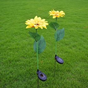 Solar Sunflower Garden Lights